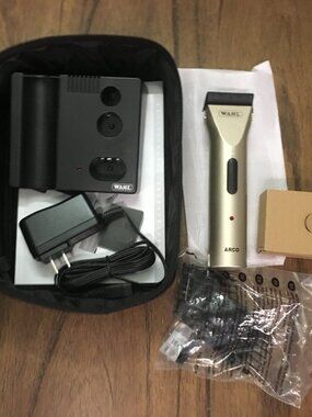 NEW Wahl Arco Pet Hair Clipper Cordless w/ Battery Accessories - Champagne